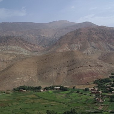 Mountains and valleys