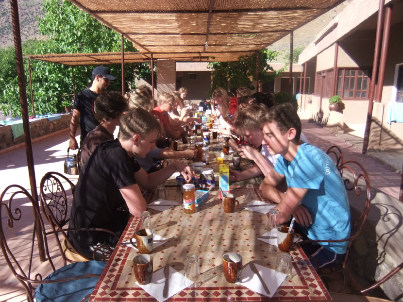 DofE residential in Morocco