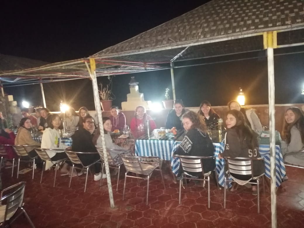 Dinner on the terrace