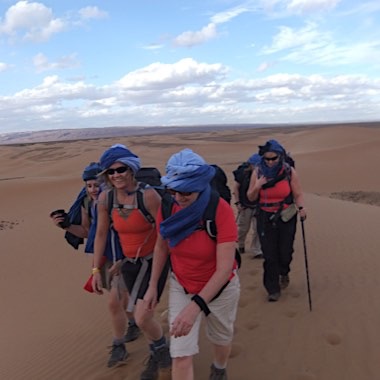 Trekking for charity