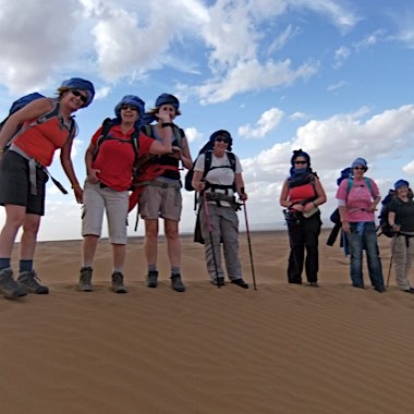 On top of the dunes